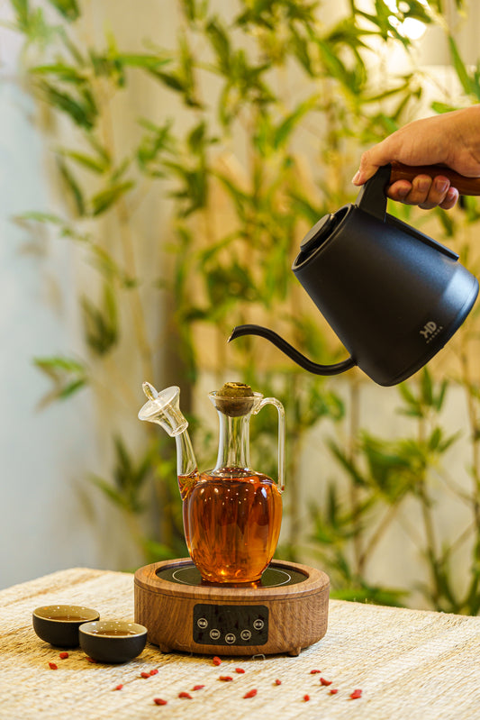 Mini Mandarin Pu Er - Goblet - Kettle
