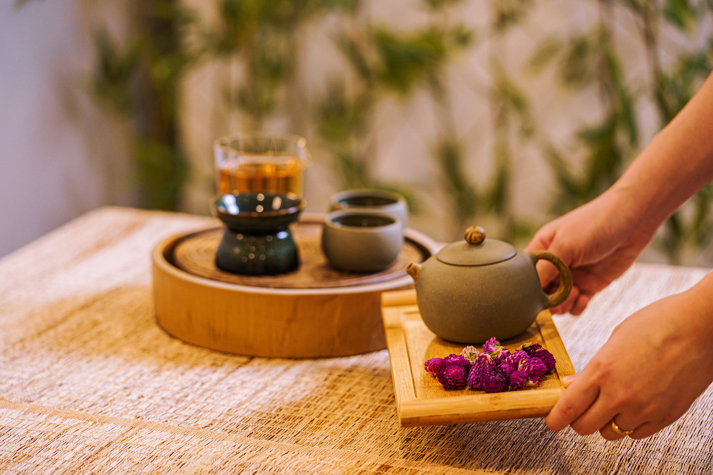 Green Bean Tea Set